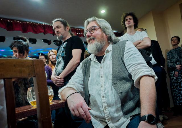 Opora libereckého divadla Martin Polách se opět po čase vrátil do Pardubic, kde započal svou hereckou kariéru. Foto Michal Klíma