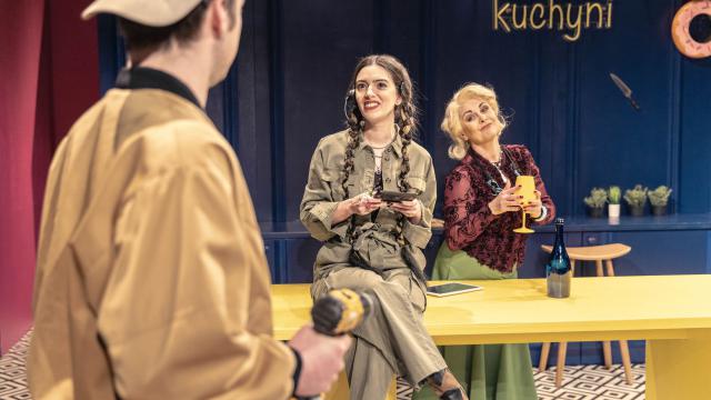 S Caroline v kuchyni, Klicperovo divadlo Hradec Králové, foto Patrik Borecký
